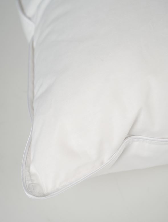 Lav dun- og fjærpute hvit - 3