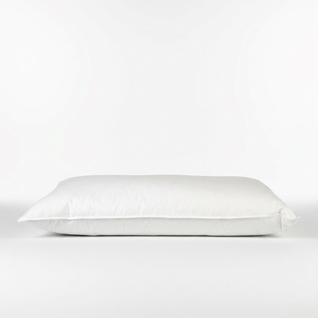 Medium dun- og fjærpute hvit - 50x70 cm hvit - 1