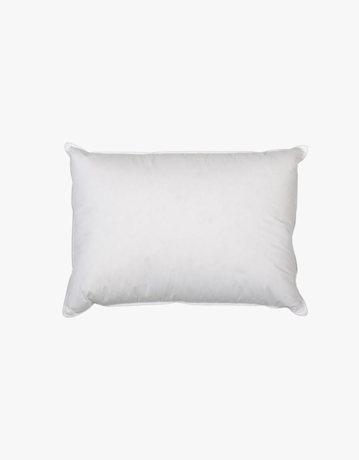 Høy dun- og fjærpute hvit - 50x70 cm hvit - 1