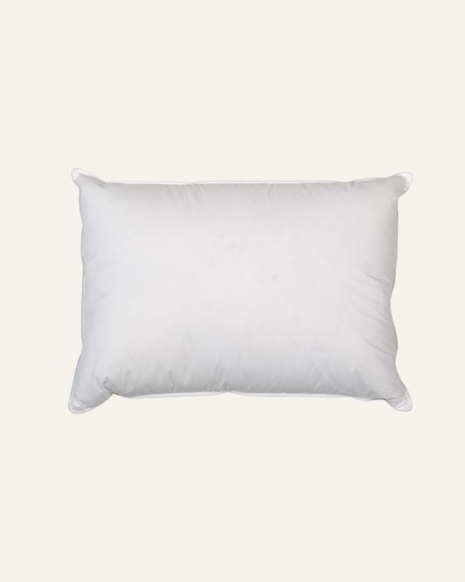 Høy dun- og fjærpute hvit - 50x70 cm hvit - 1