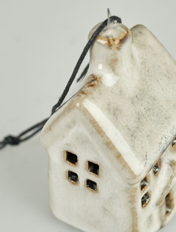 Juletrepynt beige - 2