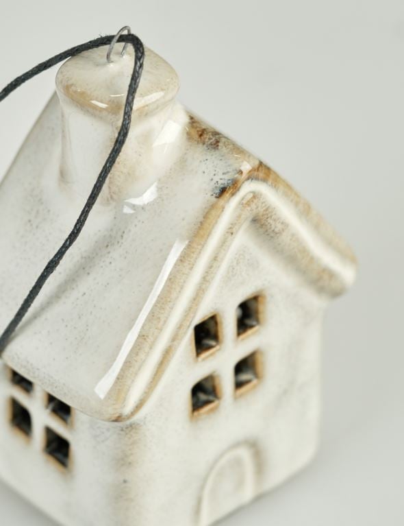 Juletrepynt beige - 2