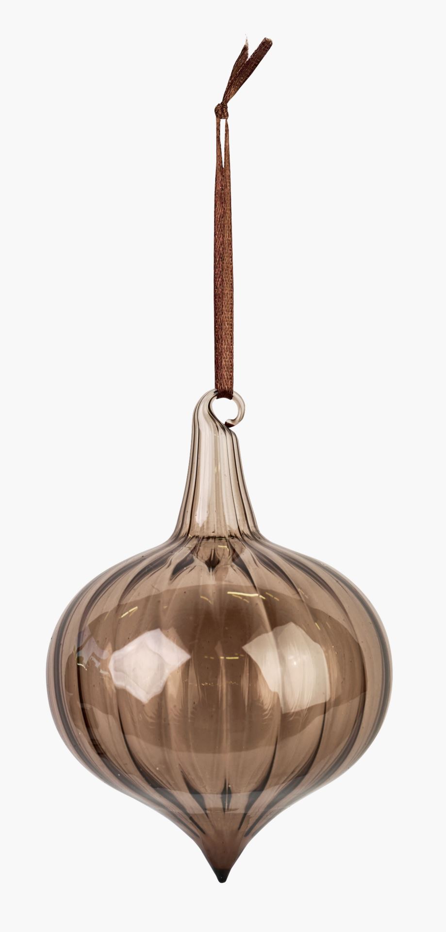 Juletrepynt lys brun - 8x8x10,7 cm lys brun - 1