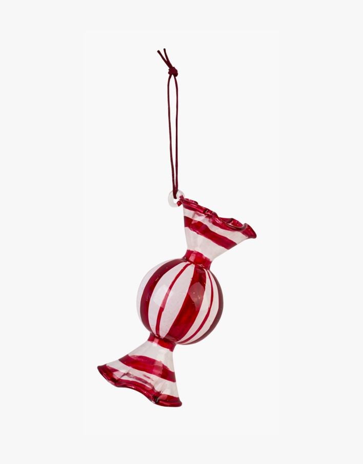 Juletrepynt multi rød - 8x4,1x4,1 cm multi rød - 1