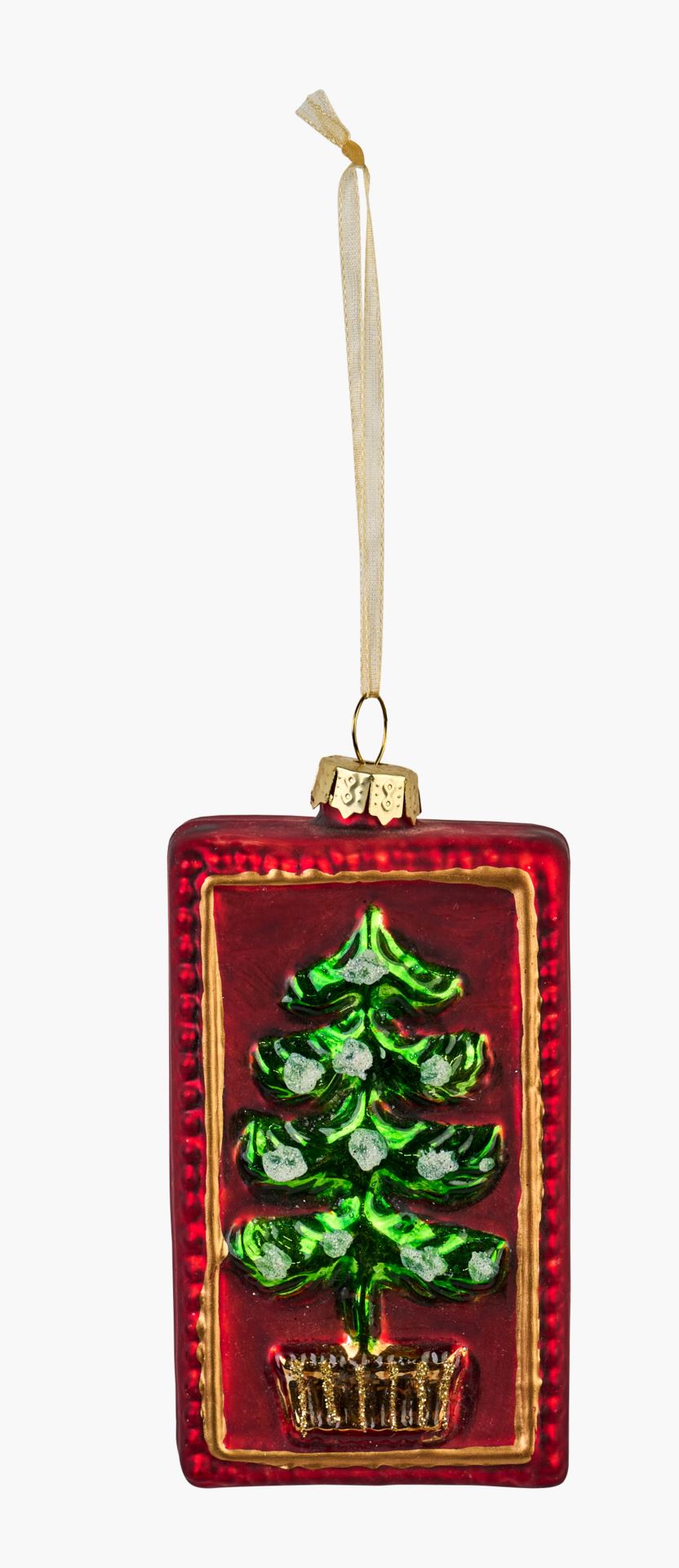 Deco juletrepynt multi rød Kid