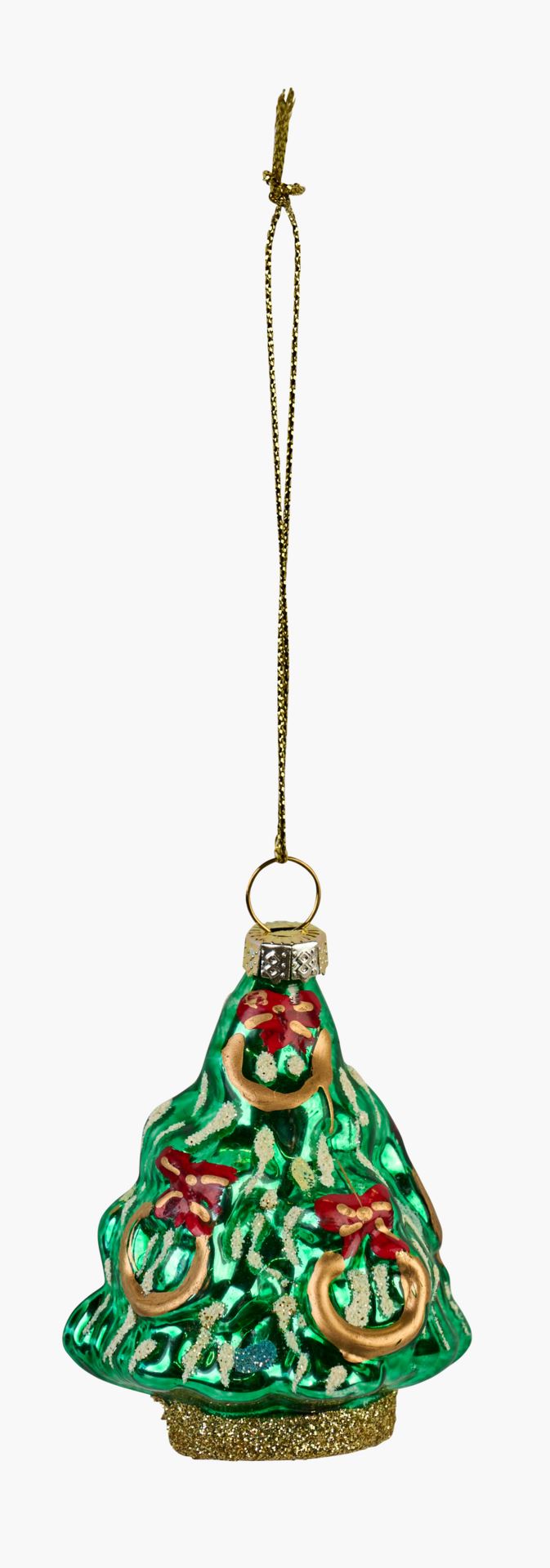 Juletrepynt multi grønn - 5,7x5,4x7,3 cm multi grønn - 1