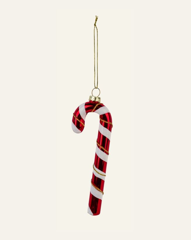 Juletrepynt multi rød - 5,3x1,6x15 multi rød - 1