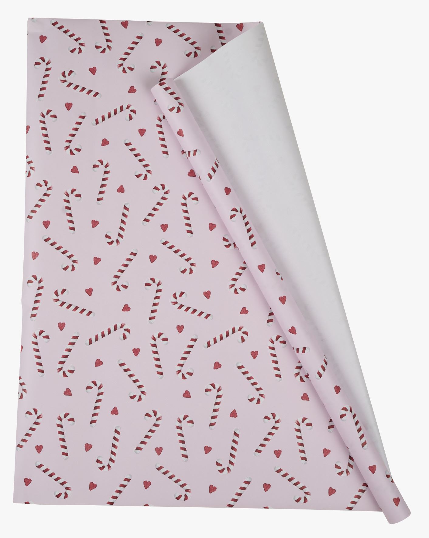 Candy Cane gavepapir rosa Kid