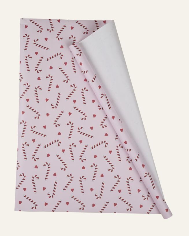 Gavepapir rosa - 70cm x 3m rosa - 1