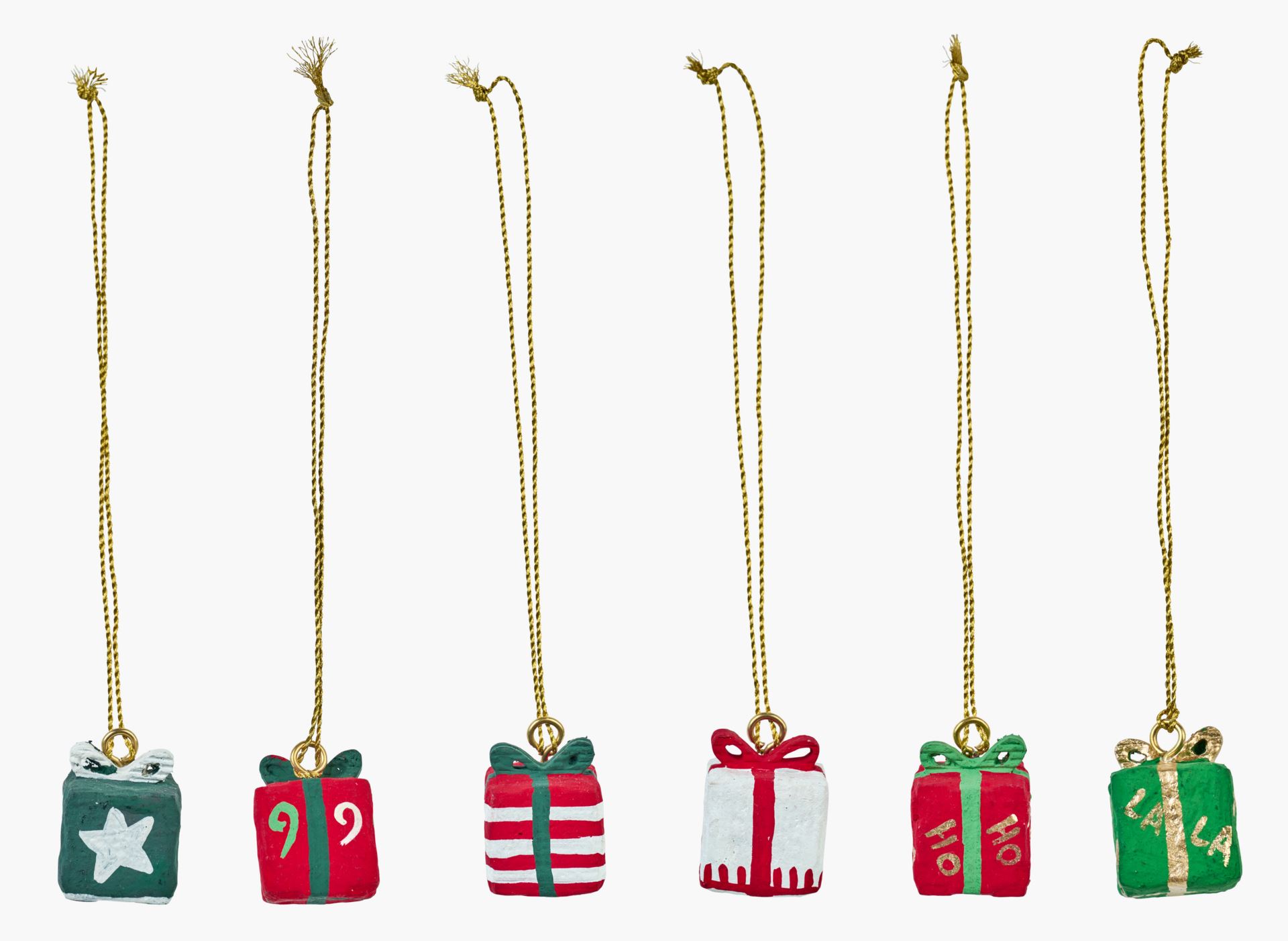 Juletrepynt multi - 3x3x3 cm multi - 1