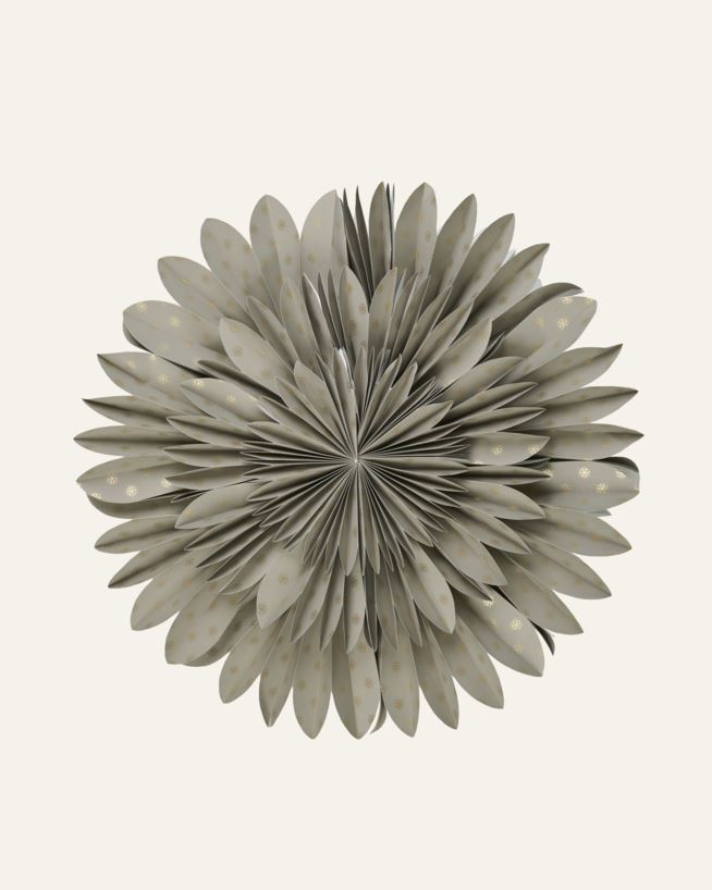 Adventsstjerne sand - ø60 cm sand - 1