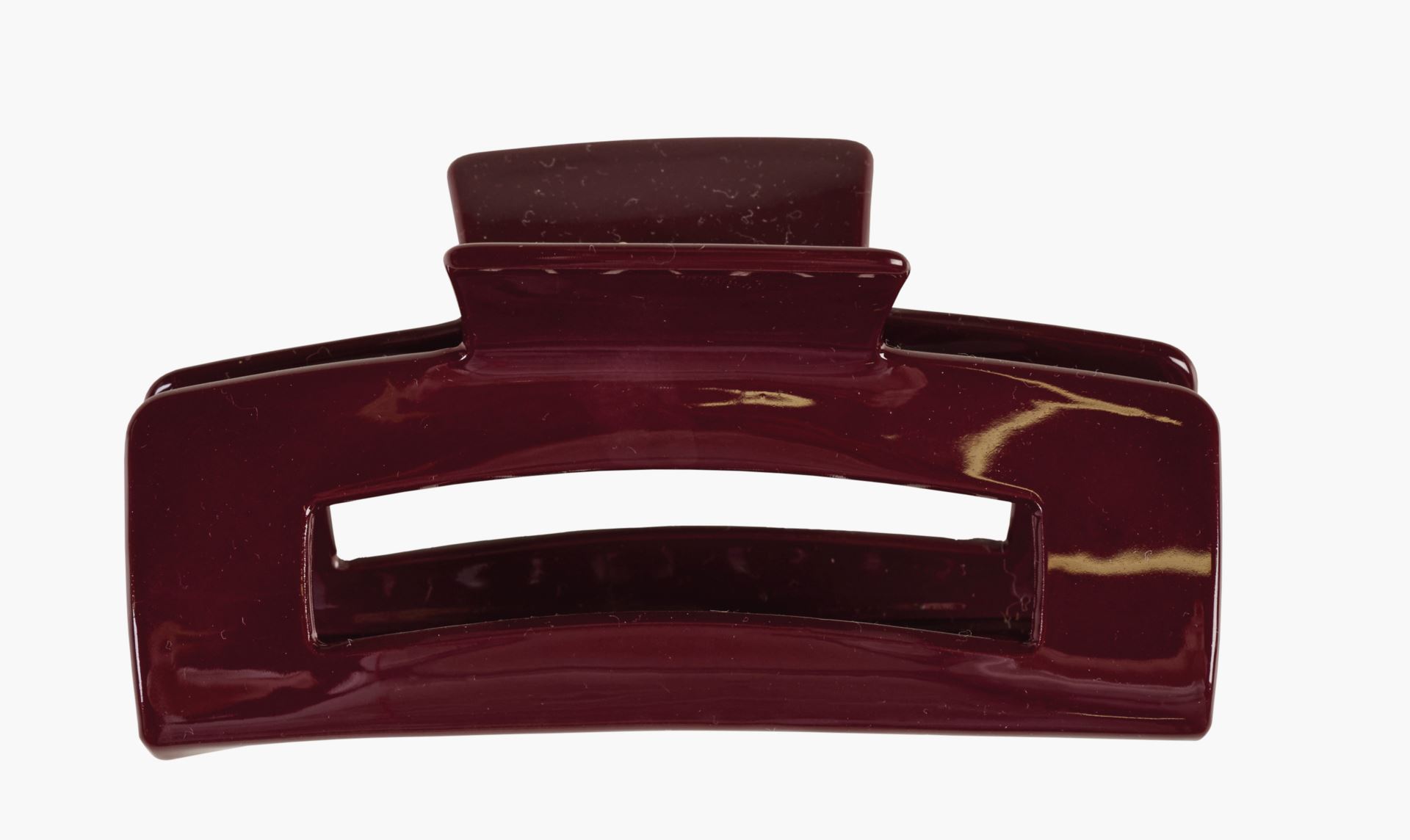 Hårklype burgunder - 5,5x10 cm burgunder - 1