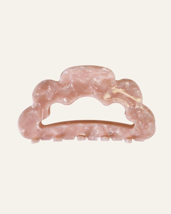 Hårklype rosa - 4,2x8,2x3,2 cm rosa - 1