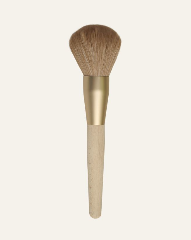 Sminkekost natur - 4,3x18,3 cm natur - 1