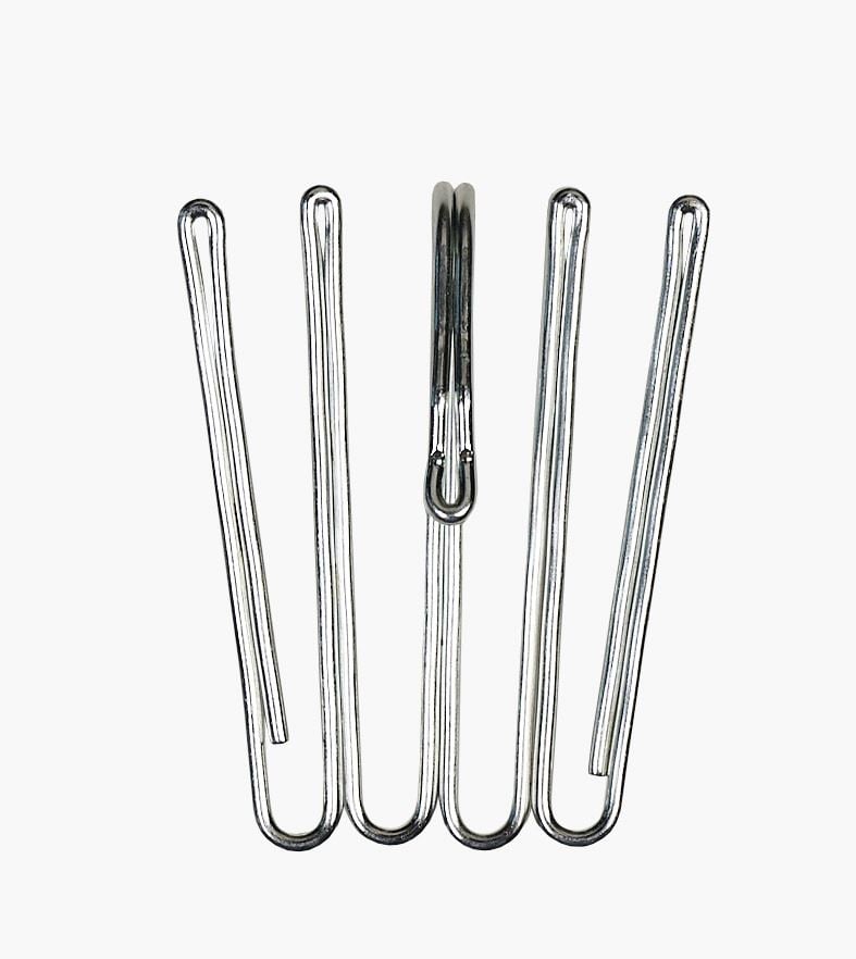 Fingerkroker høy stål - 4,5x3cm stål - 1