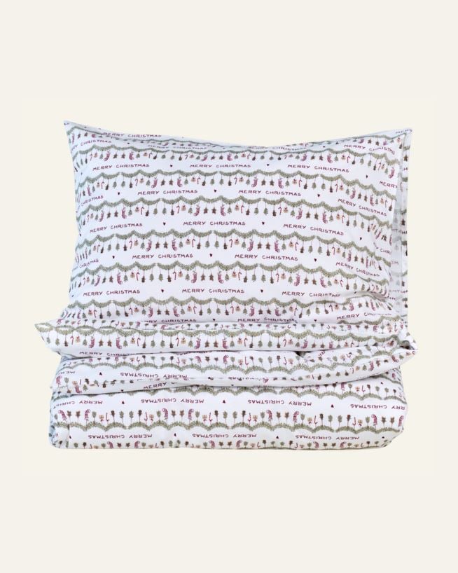 Bomull sengesett multi - 140x200 cm/50x70 cm multi - 1
