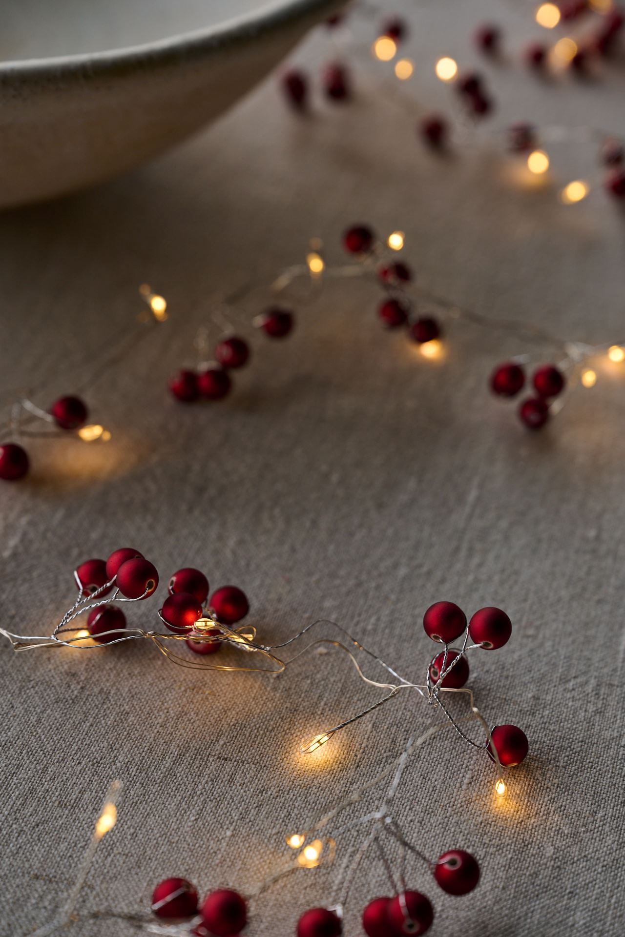 Led lyslenke rød - 190 cm rød - 1