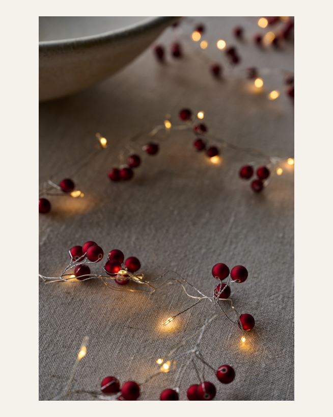 Led lyslenke rød - 190 cm rød - 1