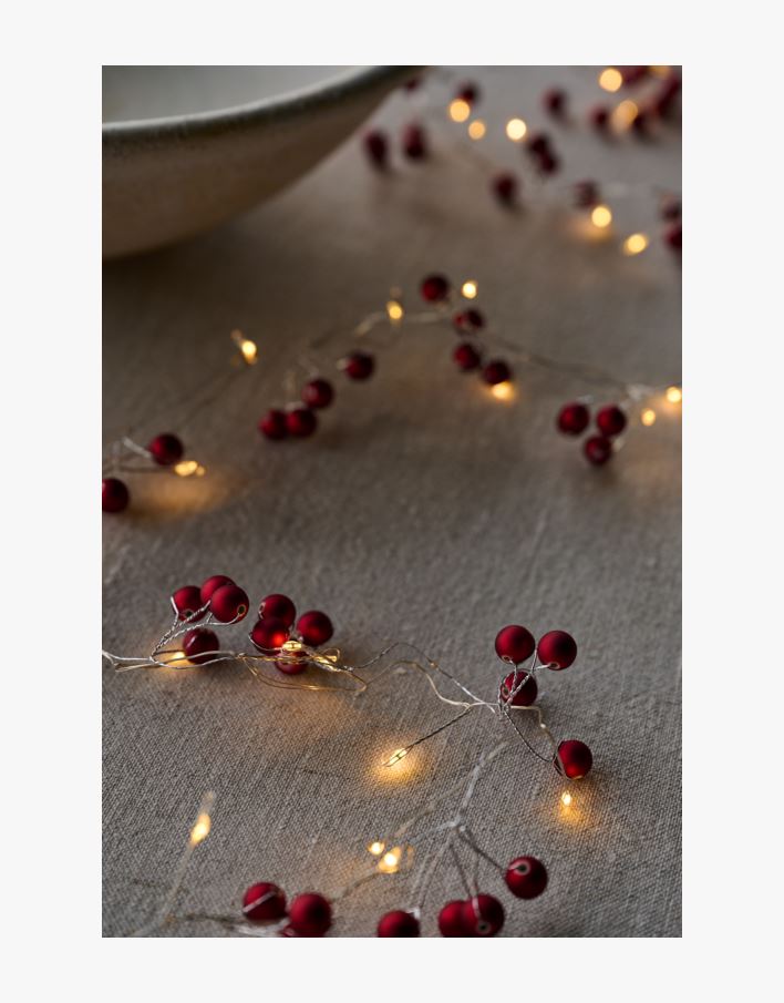 Led lyslenke rød - 190 cm rød - 1