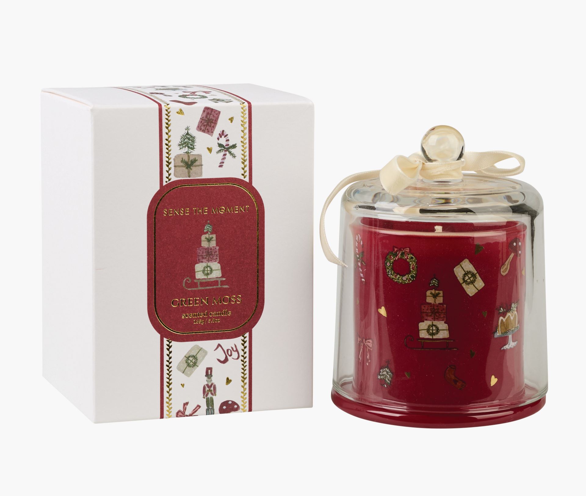 Duftlys rød - 165 g rød - 1