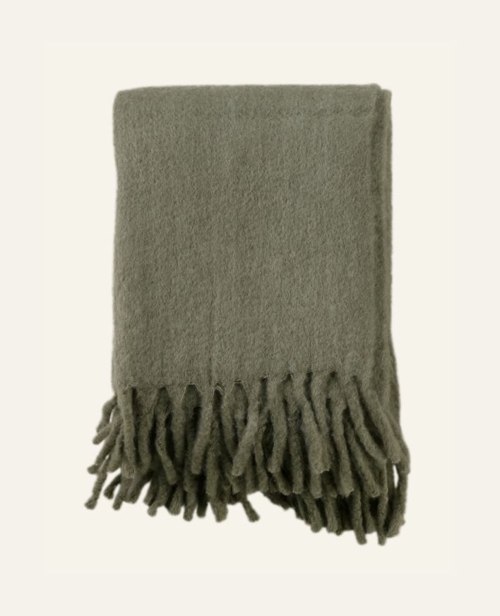 Pledd grønn - 130x170 cm grønn - 1