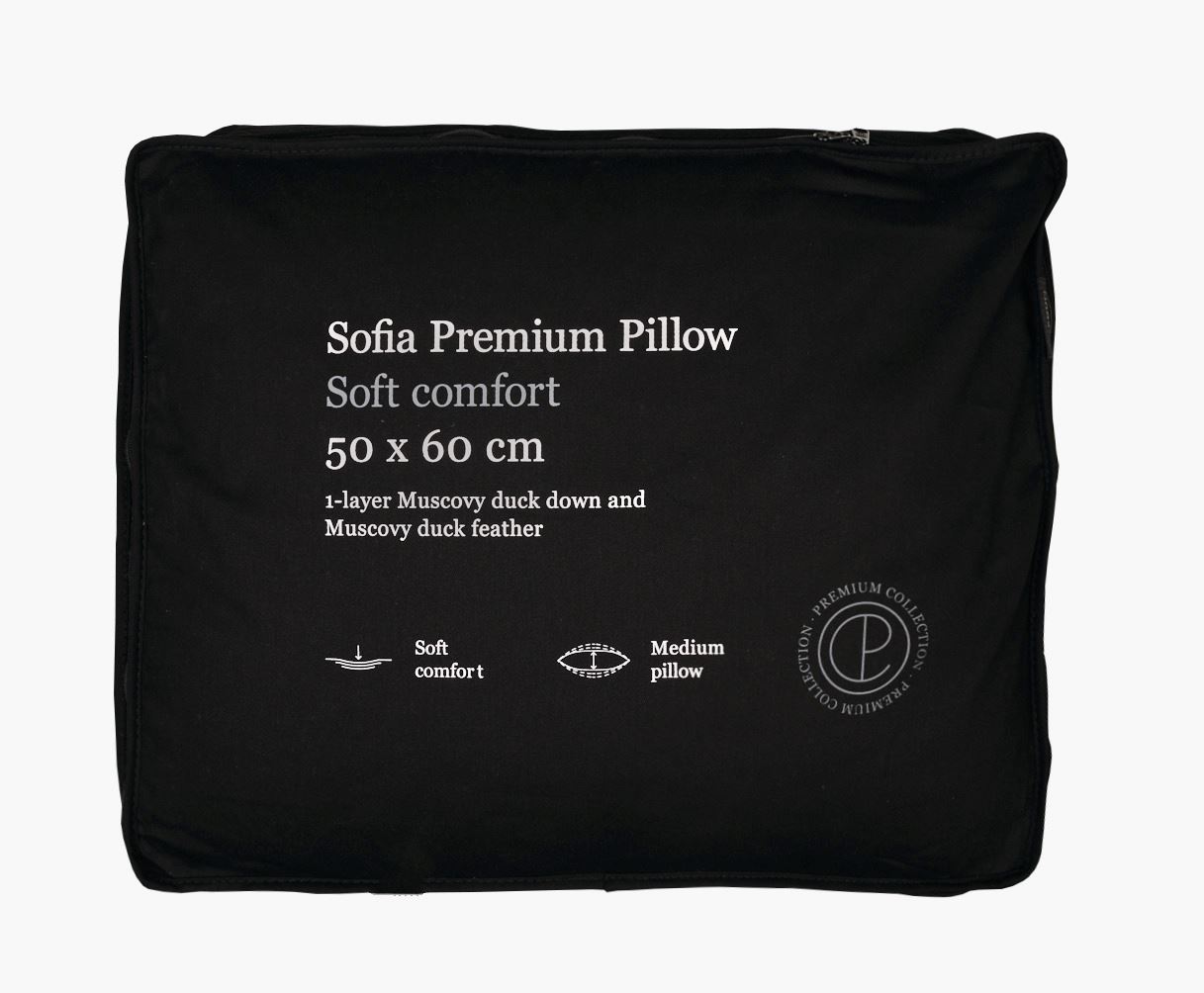 Medium dunpute hvit - 2