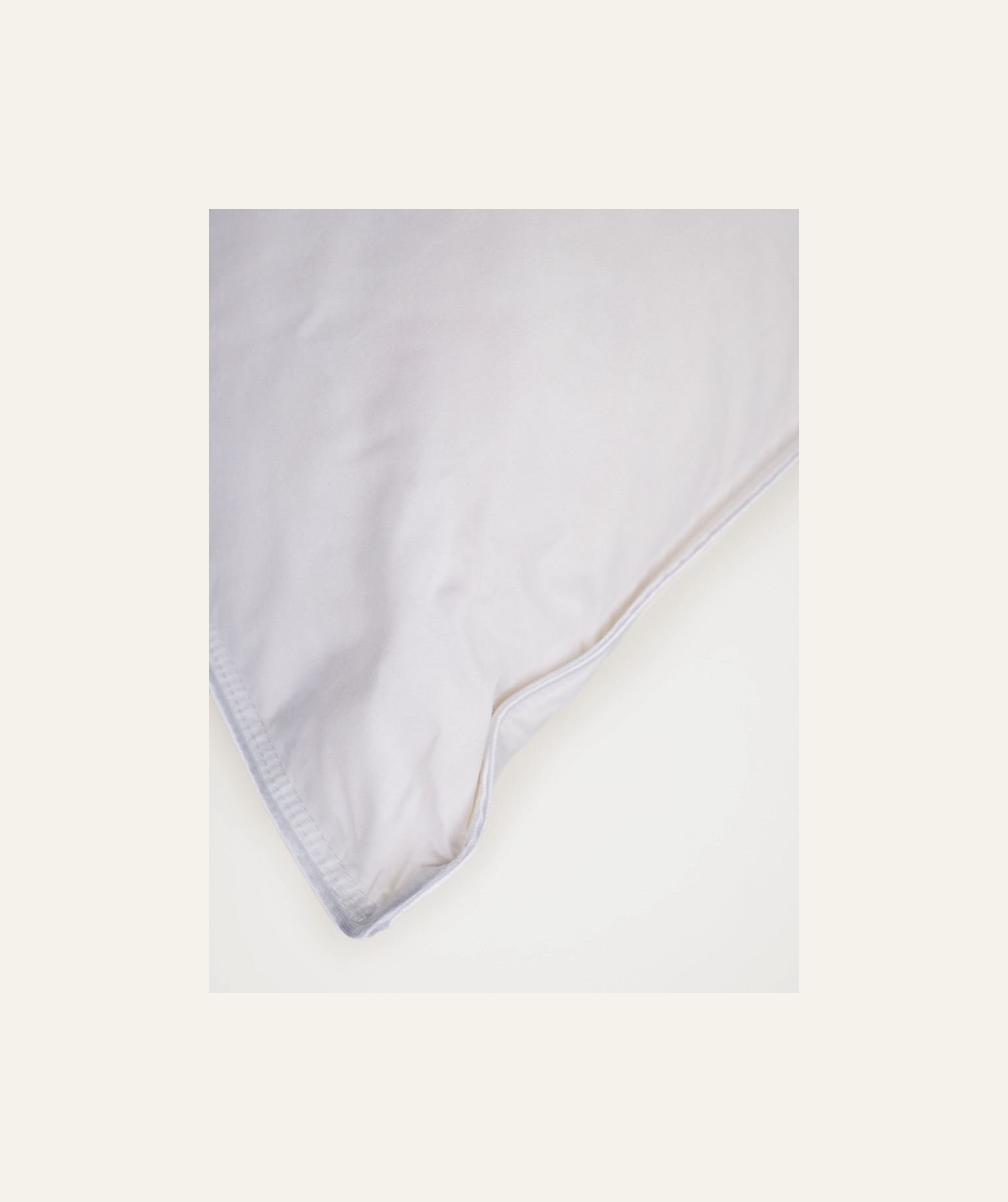 Medium dunpute hvit - 6