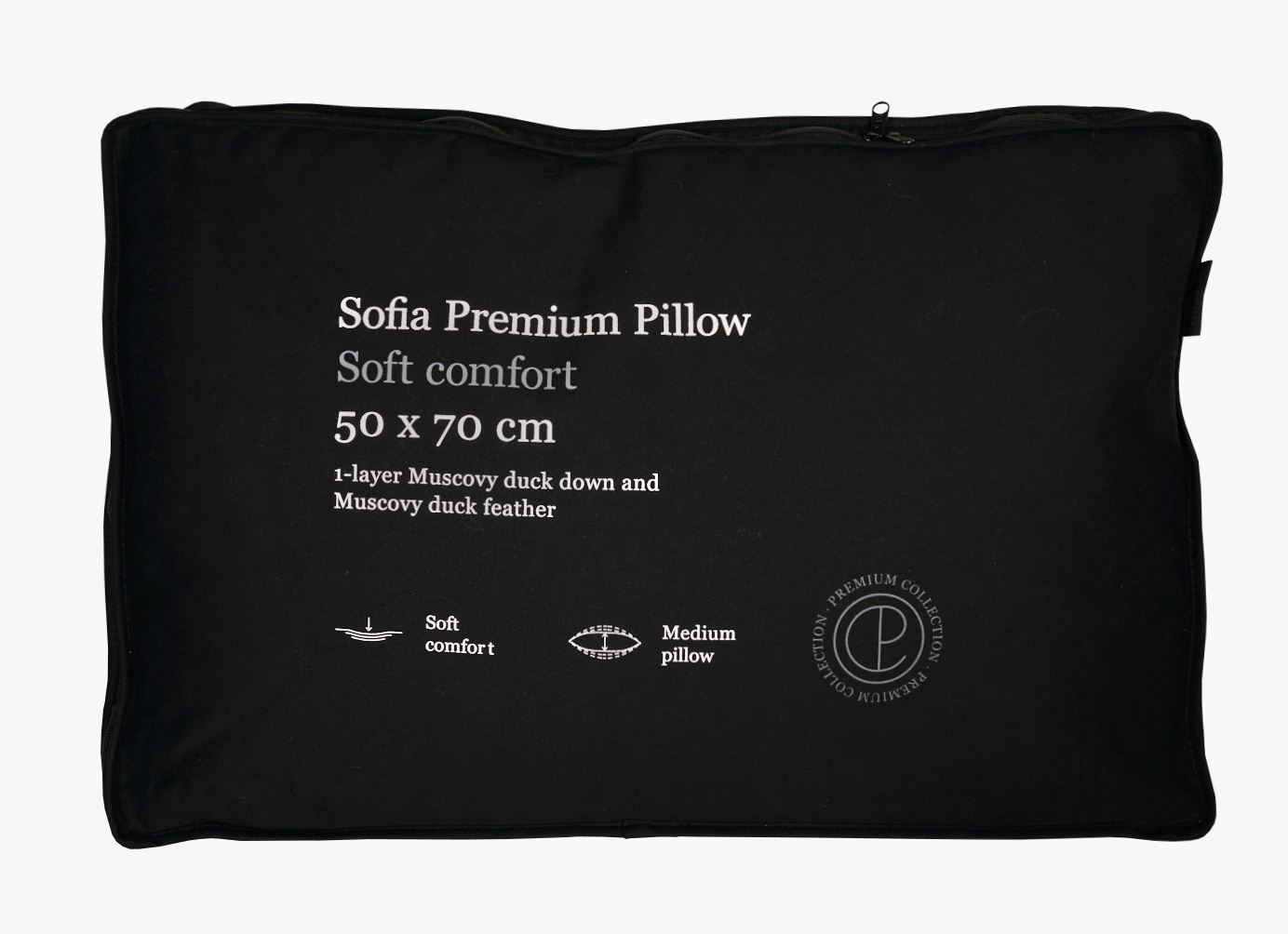 Medium dunpute hvit - 4