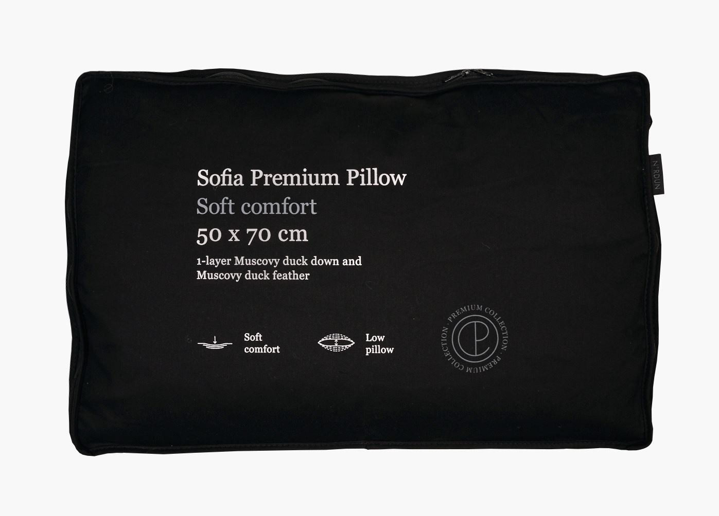 Lav dunpute hvit - 3