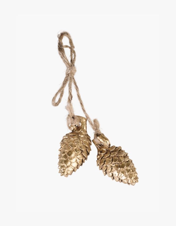 Gavepynt gull - 2,2x4x2,2 cm gull - 1