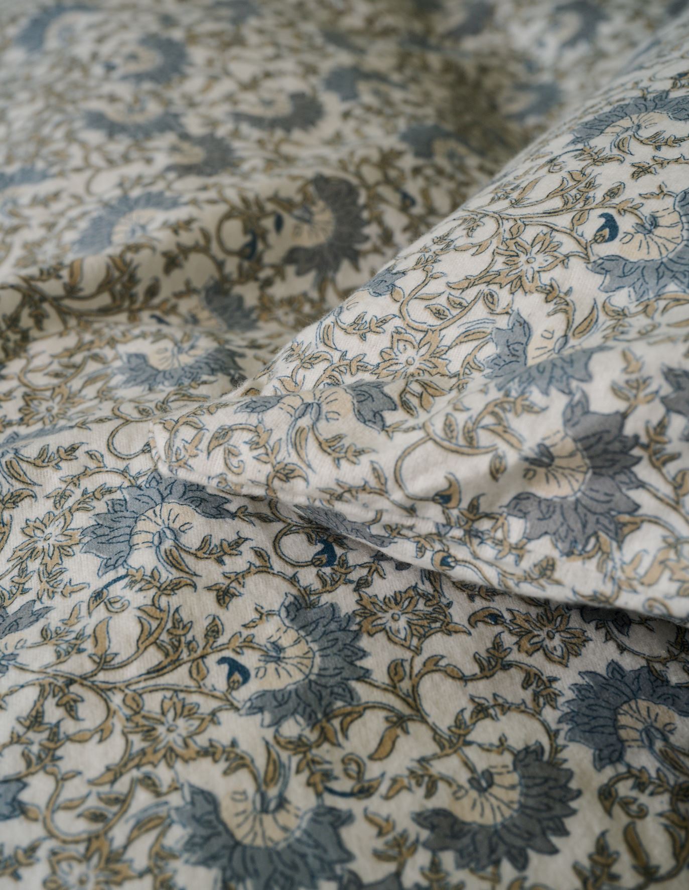 Flanell sengesett              multi blå - 5