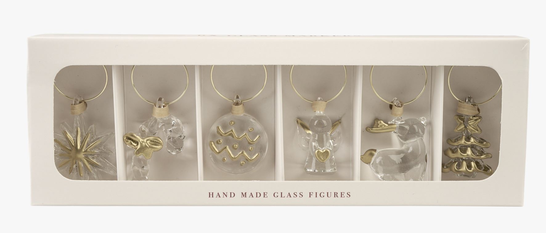 Glassmerker multi gull - 2,5x5x0,2 cm multi gull - 1