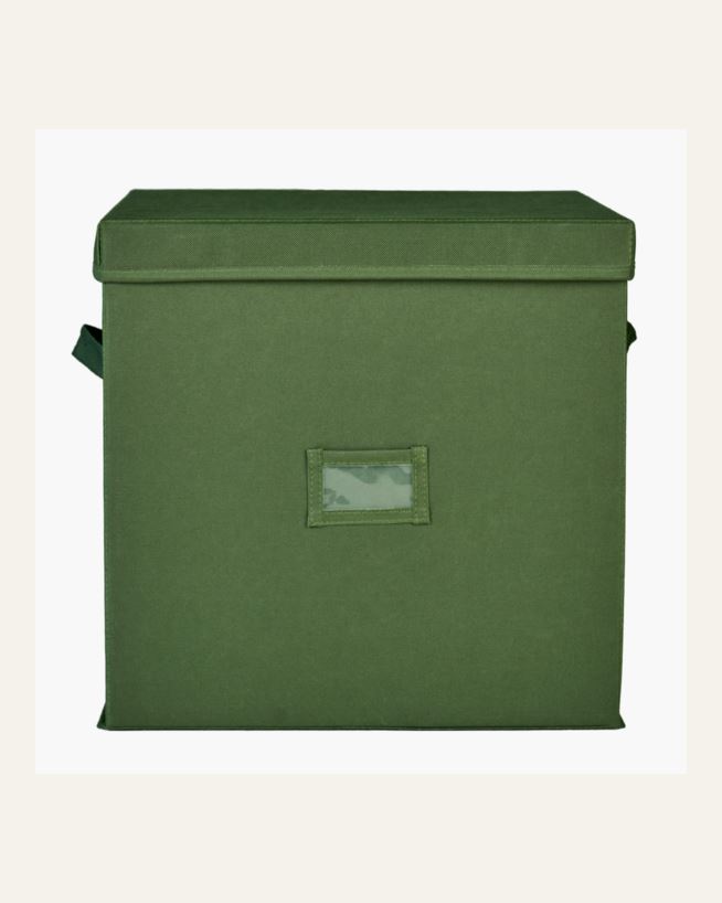 Oppbevaringsboks mørk grønn - 36x36 cm mørk grønn - 1