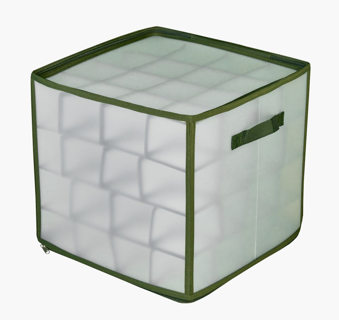 Oppbevaringsboks multi grønn - 36x36 cm multi grønn - 1