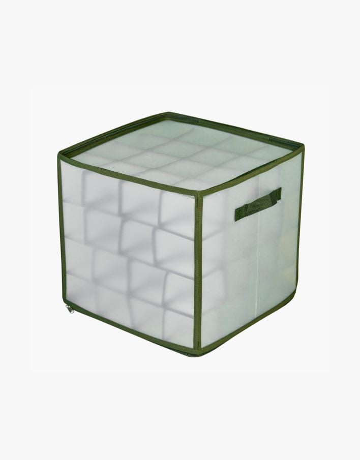 Oppbevaringsboks multi grønn - 36x36 cm multi grønn - 1