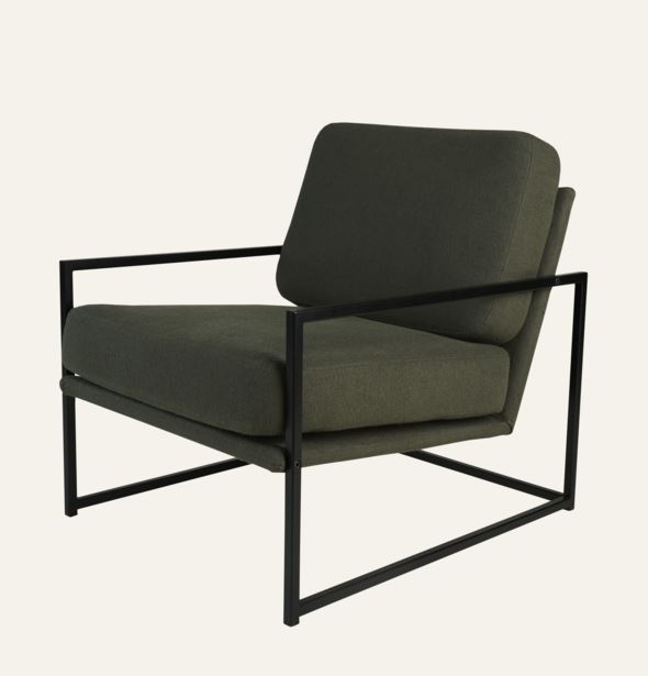 Loungestol olivengrønn - 2