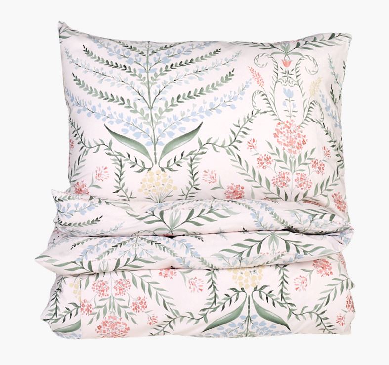 Sengesett multi blå - 140x200 cm multi blå - 1