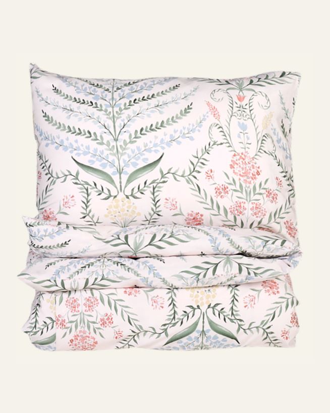 Sengesett multi blå - 140x200 cm multi blå - 1