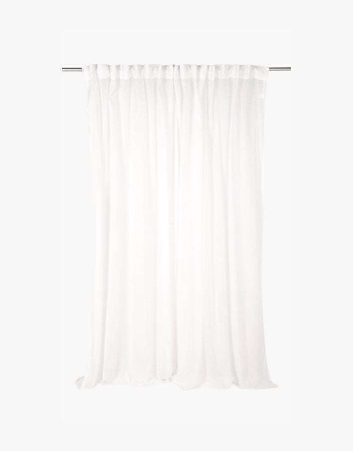 Ekstra bred lingardin hvit - 240x250 cm hvit - 1