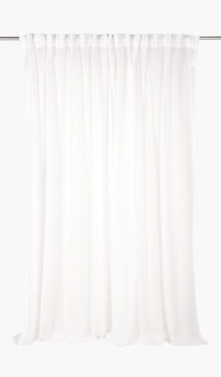 Camilla Pihl Atelier Ekstra Bred Lingardin Hvit 240x300 cm