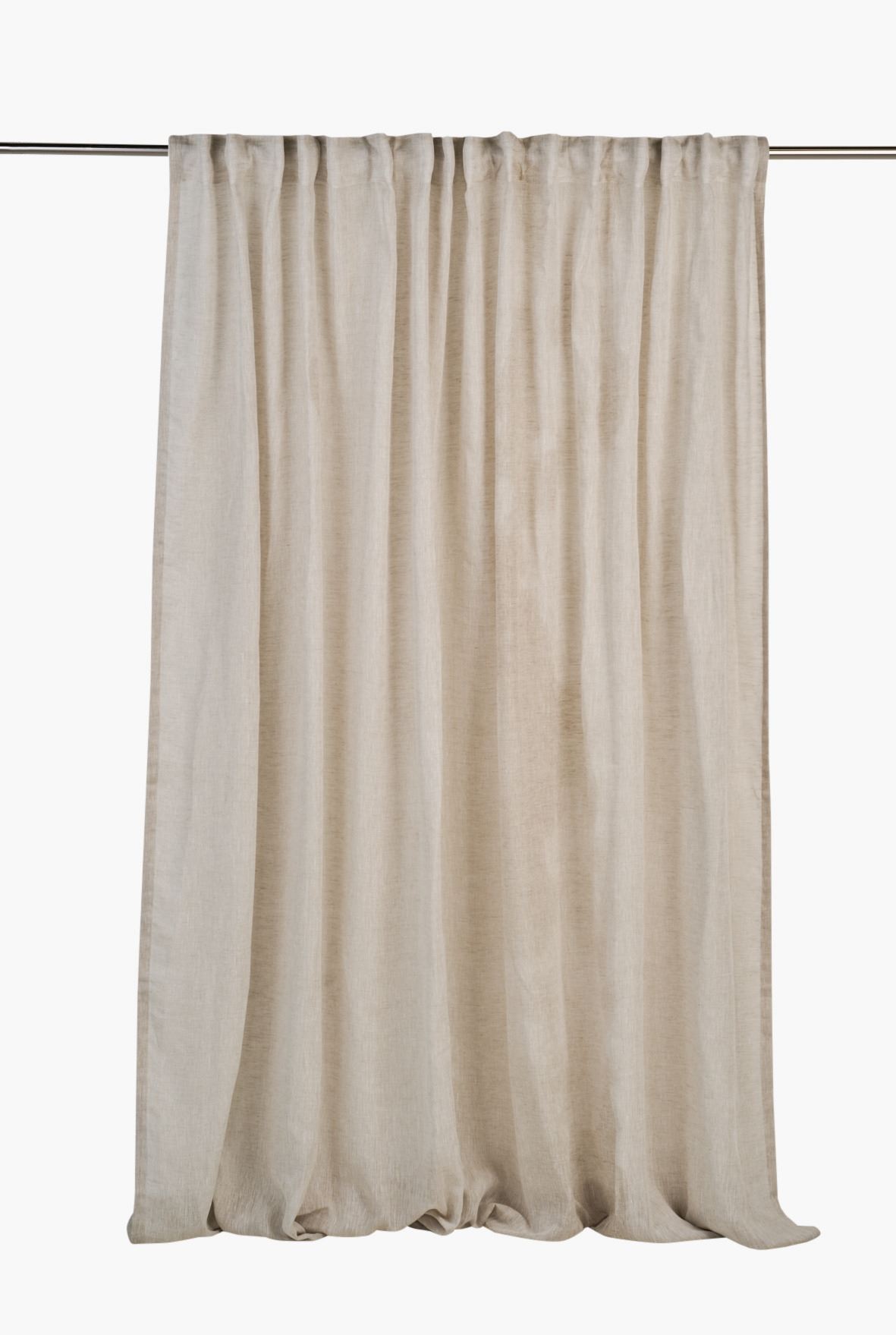 Ekstra bred lingardin natur - 240x250 cm natur - 1