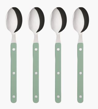 Local Chef June Teskjeer Lys Grønn 4 stk