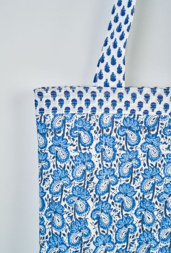 Totebag blå - 2