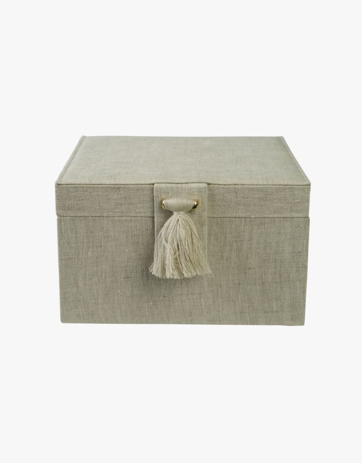 Smykkeskrin natur - 20x20 cm natur - 1