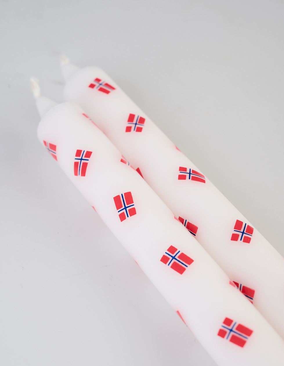 Kronelys multi rød - 2