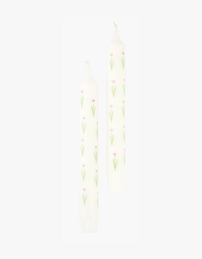 Kronelys multi lilla - 2,2x19 cm multi lilla - 1