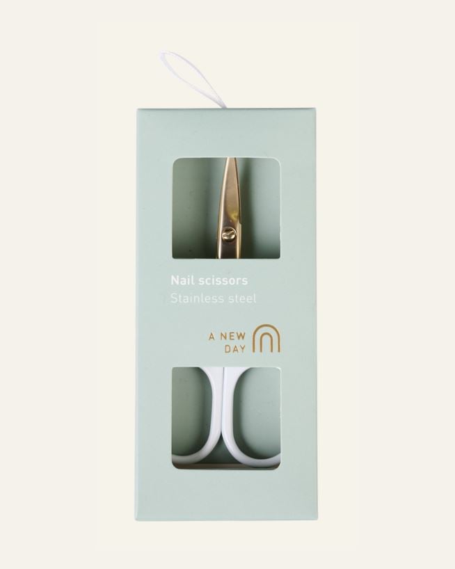 Nail scissors hvit - 4,5x9,2x0,3 cm hvit - 1