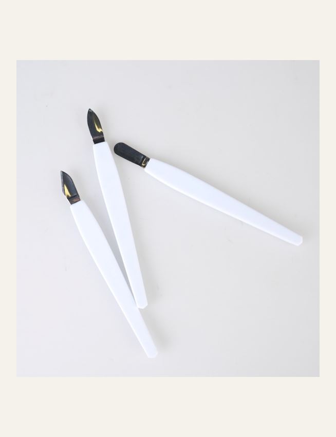 Neglebåndsskyver hvit - 2