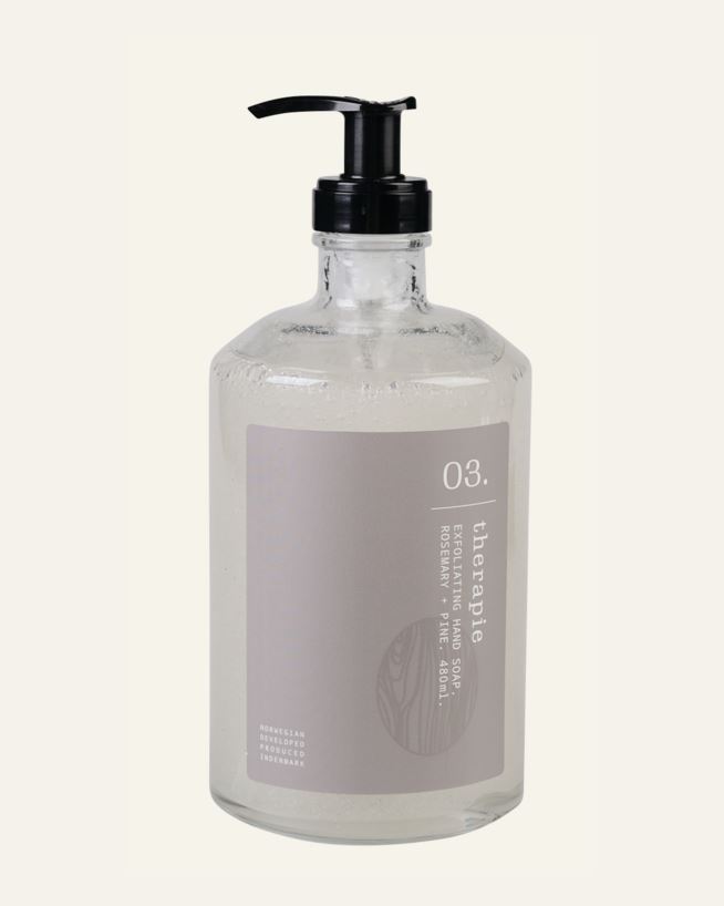 Exfolierende håndsåpe transparent - 480 ml transparent - 1