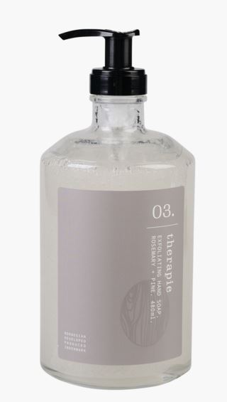 Kid Therapie Rosemary & Pine Exfolierende Håndsåpe Transparent 480 ml